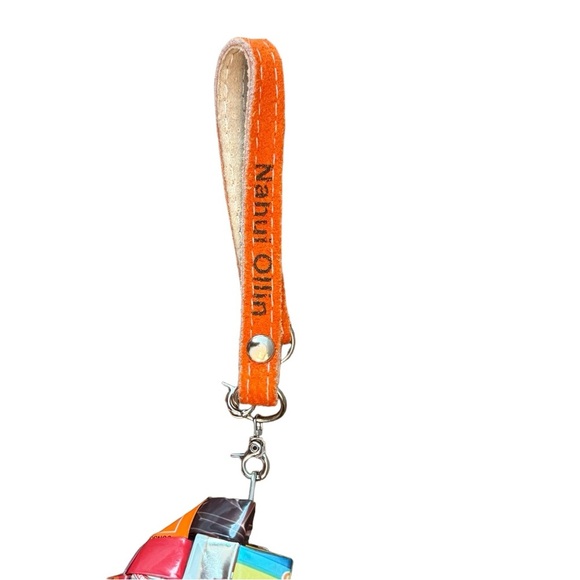 Nahui Ollin candy wrapper small wristlet - Picture 9 of 9